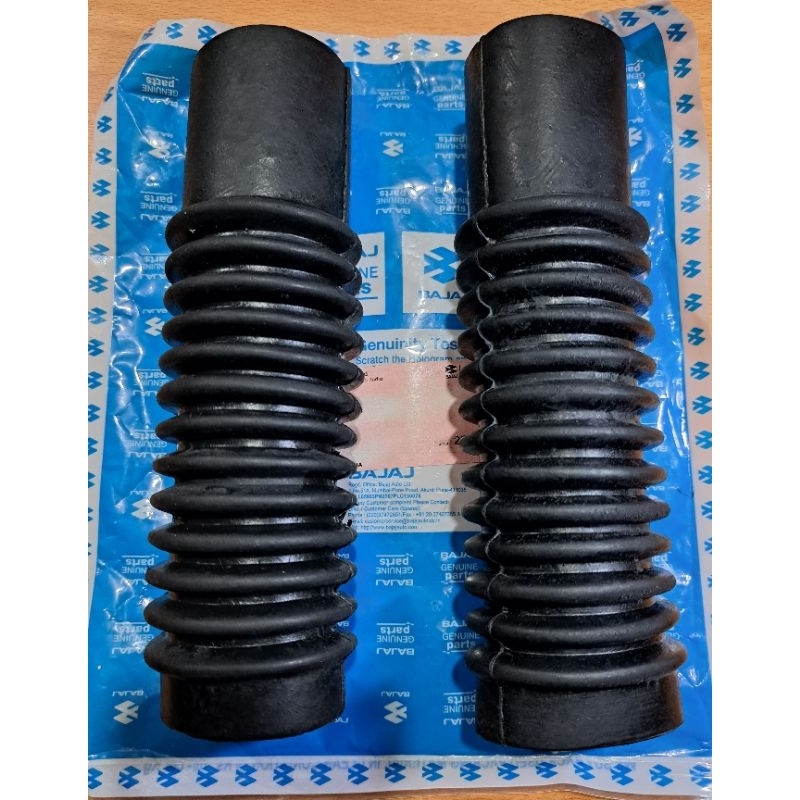 KARET BOOTH COVER SHOCK DEPAN BAJAJ PULSAR 200NS 180 UG4 200 DTSI 180 UG3