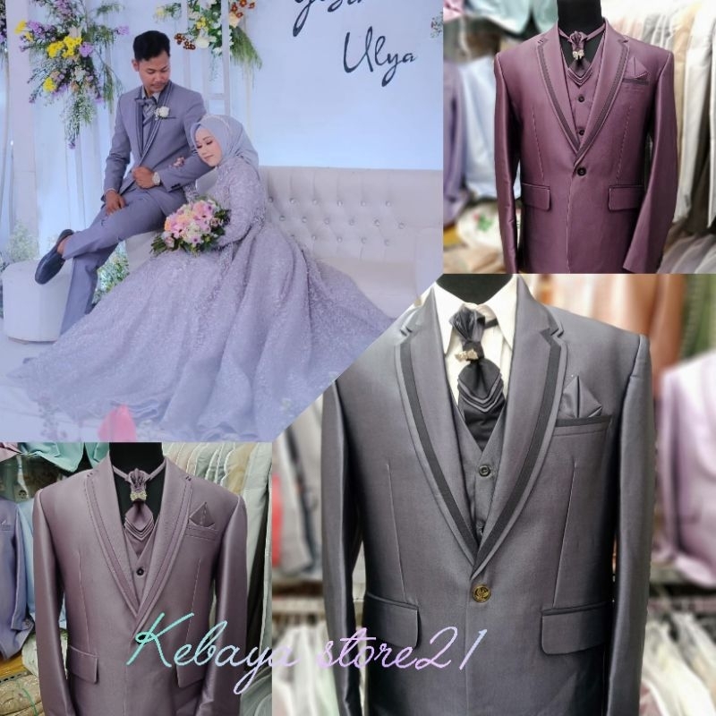 JAS PENGANTIN PRIA/JAD PREMIUN/ JAS ELEGANT-JAS WEDDING / JAS FORMAL-JAS KANTOR PRIA – SET ORIGINAL