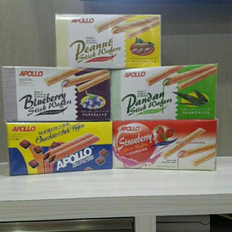 

Apollo Stick Wafer Chocolate / Apollo Wafer Stick isi 24pcs