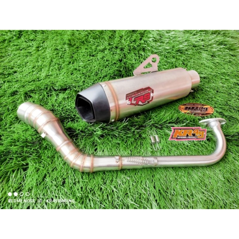 KNALPOT RACING R9 ALPHA UNTUK NMAX AEROX BEAT VARIO MIO PCX LEXY