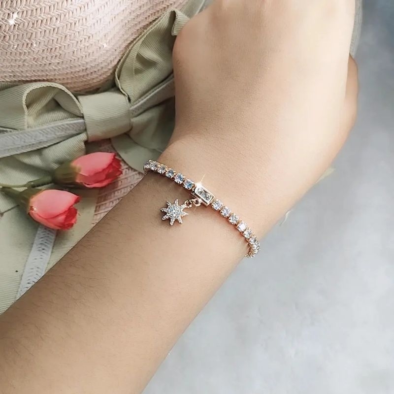 gelang tangan serut rose gold xuping