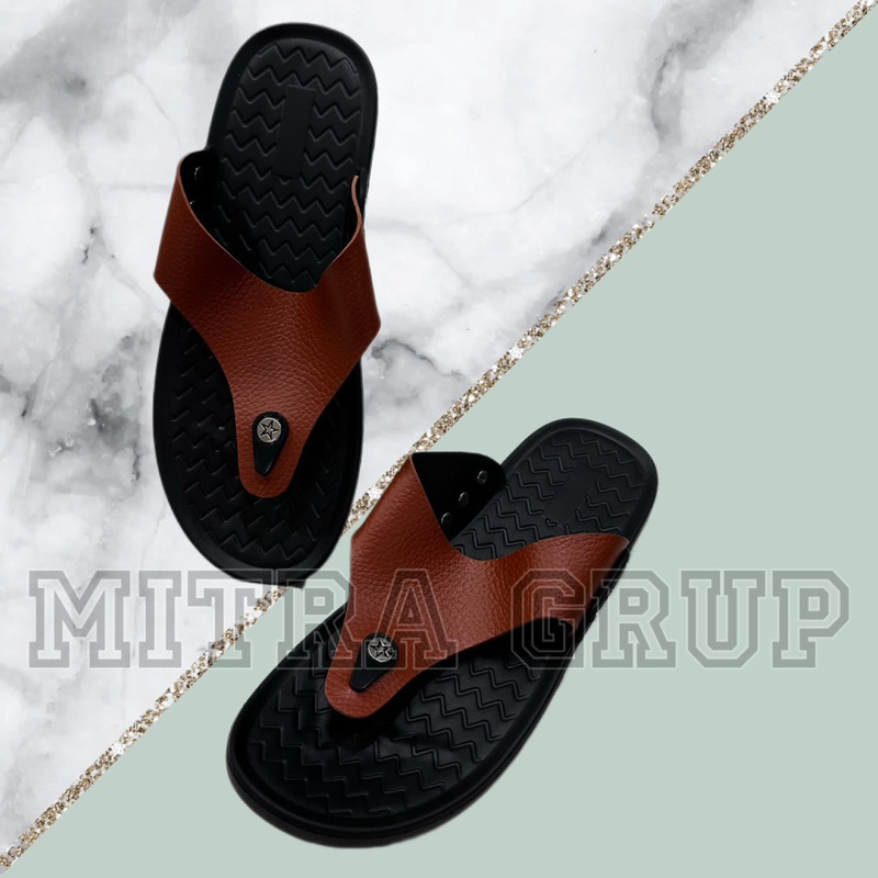 SALE !!! Sandal Dua kaki 5310 Sandal Kulit Sandal jepit laki laki TERLARIS Sandal model terbaru JNC 6 import Promo MSI
