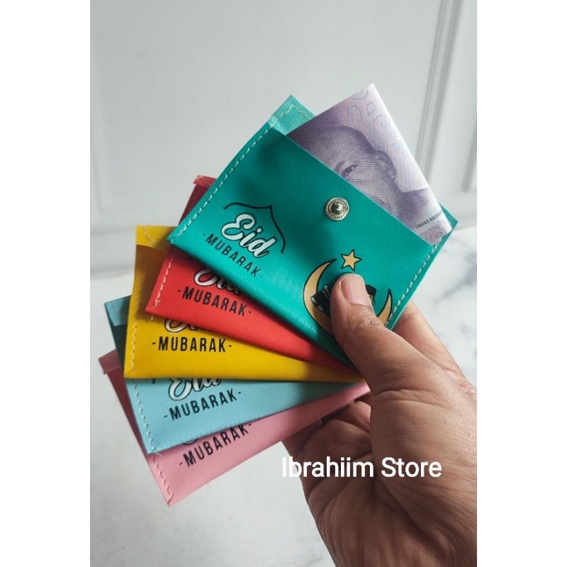 (ISI 12 PCS) DOMPET LEBARAN IDUL FITRI UKURAN MINI MURAH / DOMPET UANG KERTAS ANGPAO LEBARAN IDUL FITRI MURAH