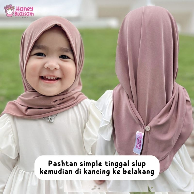 PASTAN OVAL KANCING ANAK / PASTAN ANAK / PASHMINA ANAK / PASMINA ANAK / JILBAB ANAK / HIJAB ANAK / JILBAB ANAK INSTAN / PASHTAN KANCING