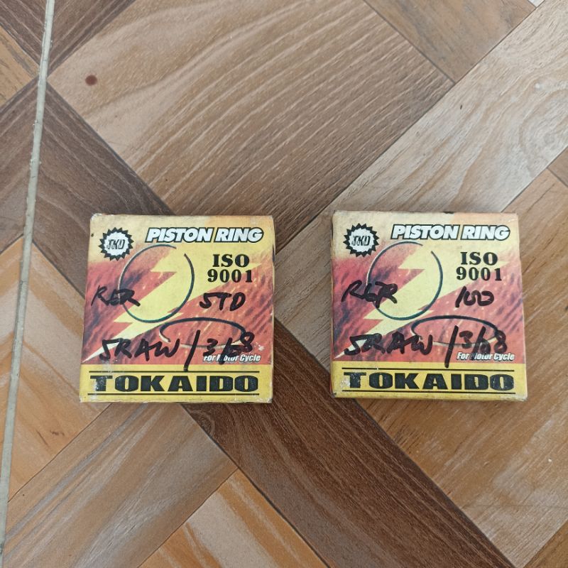 piston ring seher os 0 std dan 100 Suzuki Rgr rgr 150 TOKAIDO