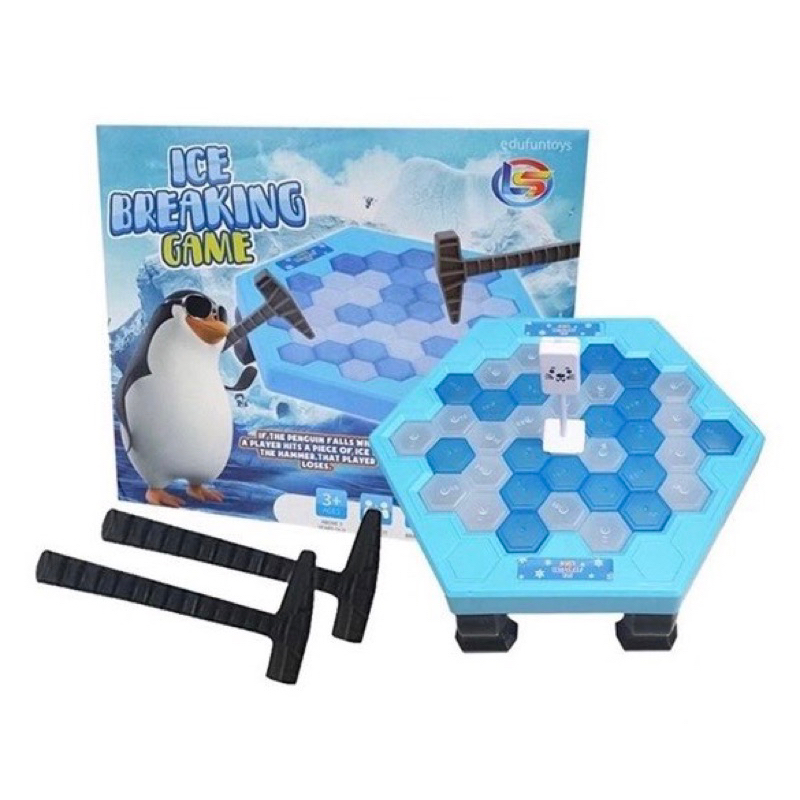 Penguin Traps Ice Breaking Games LZ6 Mainan Games Pinguin Kemasan Dus Pinguin Trap Mainan Save The Penguin