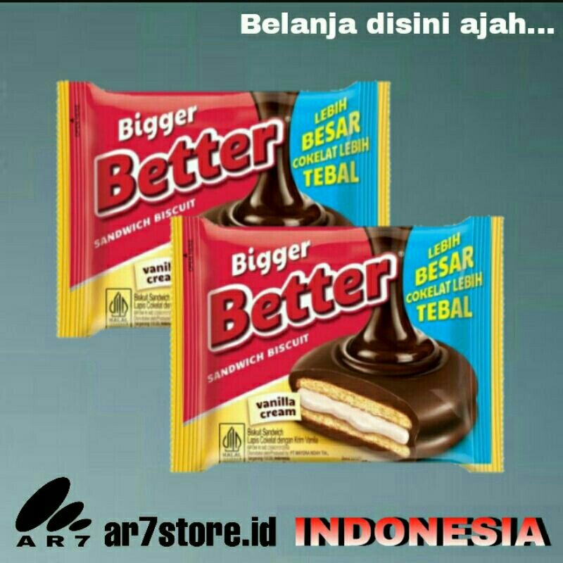 

BETTER sandwich biskuit 1 pack isi 10 x 27gr