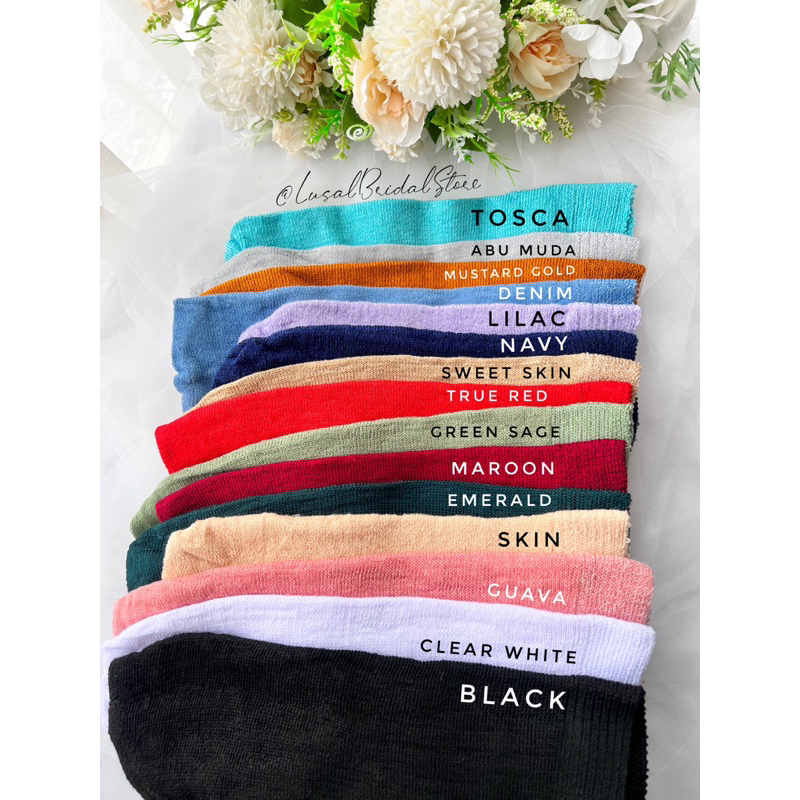 Ciput Ninja Rajut Instant Tanpa Peniti by Adelus