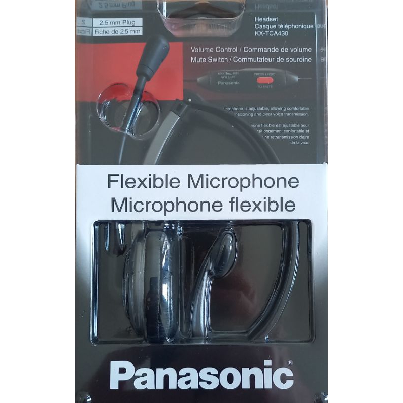 Headset Panasonic KX-TCA430