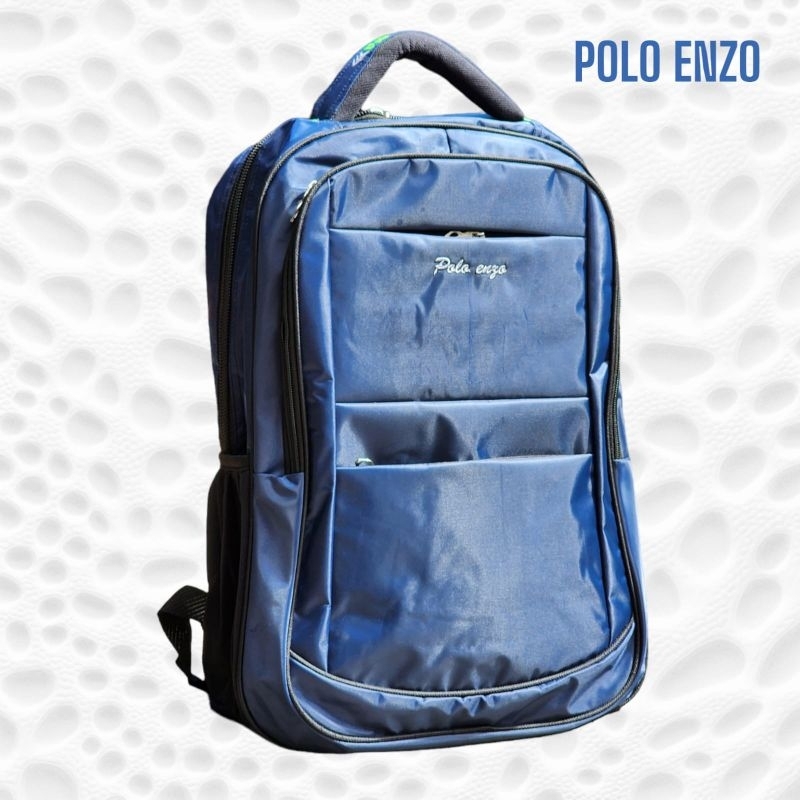 Tas Ransel polo enzo/Ransel polo enzo/Tas seminar/Tas pria wanita Bahan Nilon