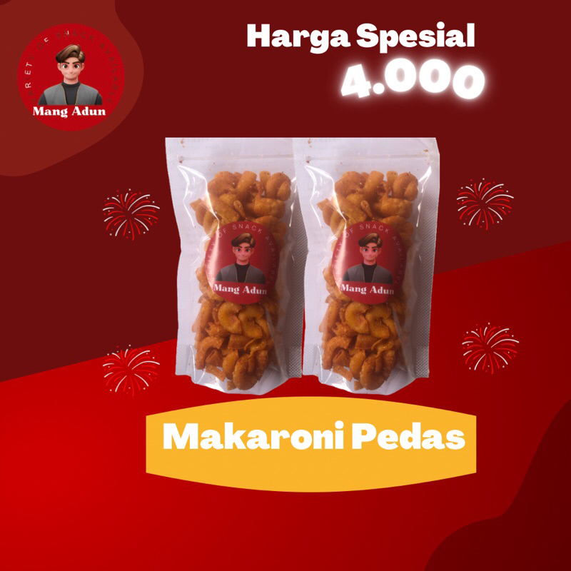 

(TERMURAH) MAKARONI KHAS TASIKMALAYA PEDAS JERUK
