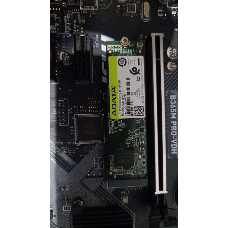 1. Motherboard MSI B365 PRO-VDH 2. Ram geil Evo Potenza 8x2 GB DDR 4 2666mhz 3.procesor Intel i5 940