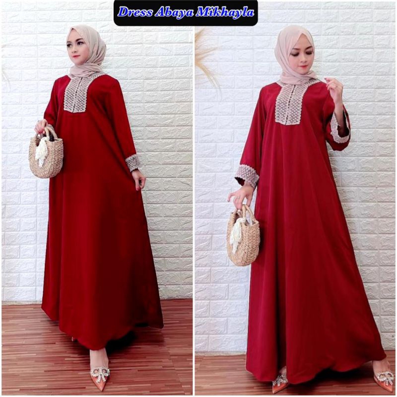 Dress Abaya Mikhayla vol 2
