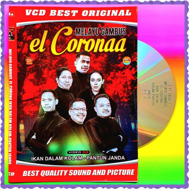 KASET VCD MELAYU GAMBUS EL CORONA - KASET LAGU GAMBUS - KASET LAGU IKAN DALAM KOLAM