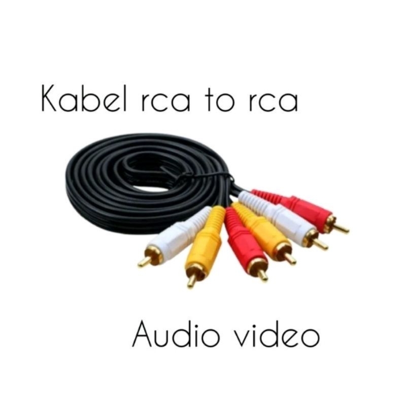 [ FREE RCA ] KONVERTER / CONVERTER HDMI TO RCA CONVERTER PLUS KABEL RCA 3/3 1.5 METER