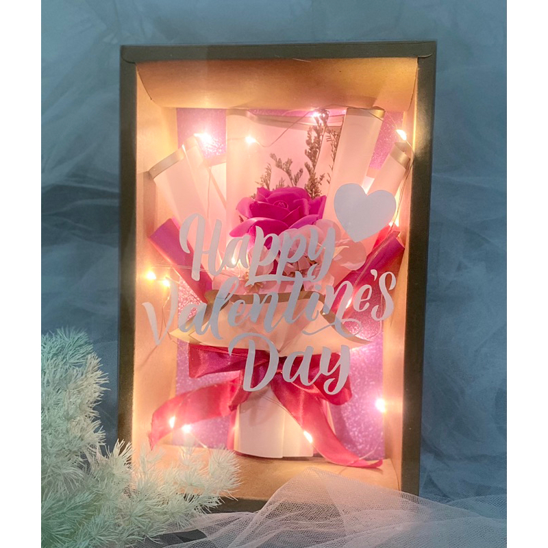 GIFT BOX FLOWER / SOAP ROSE / BUKET BUNGA SABUN| Kado valentine