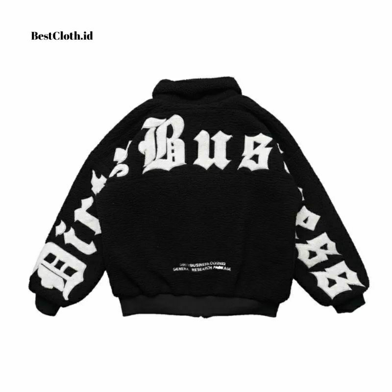 JAKET SHERPA TIMOTI DIRTYBUSINESS - STYLISH ORIGINAL - JACKET BULU - JAKET VIRAL