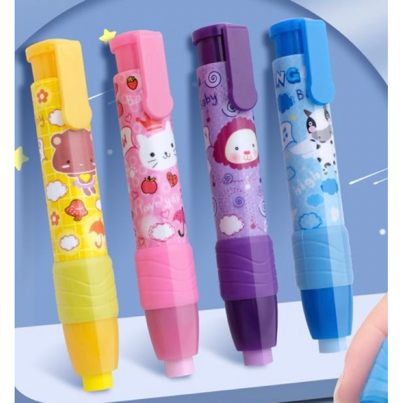 

Penghapus Pensil Mekanik Cetekan Press Mechanical Pencil Eraser