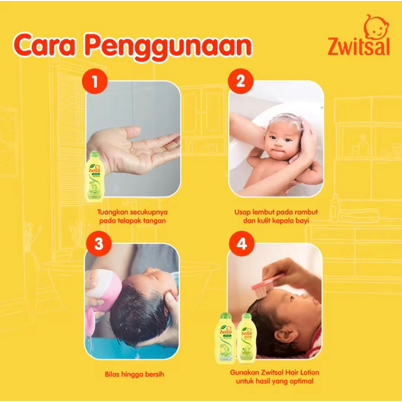 ZWITSAL Baby Shampoo Shampo Sampo Natural Aloe Vera Botol 100ML 100 ML Bayi Termurah Original Aloe Vera Murah Switsal Avks