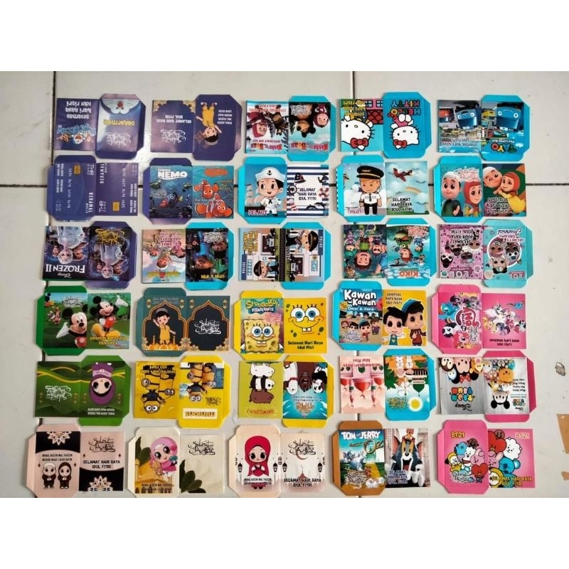 

(1000 lbr) Termurah Amplop Kertas Lembaran Uk 5.5x8 cm