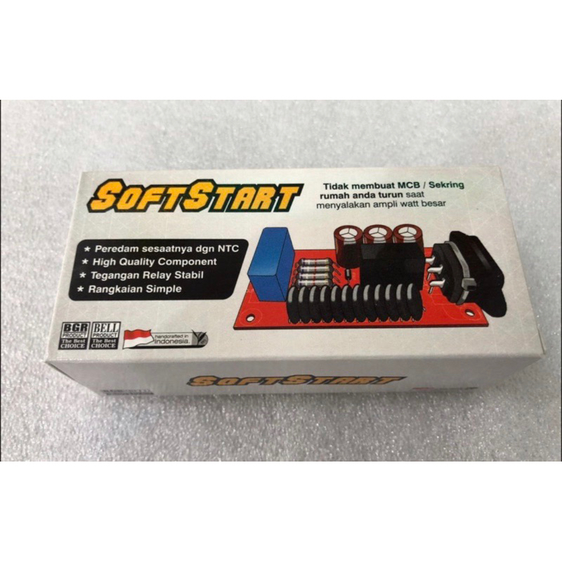 Kit Soft Start Power Softstart Audio BELL BGR Soft Start NTC BELL BGR Auto Soft Start NTC