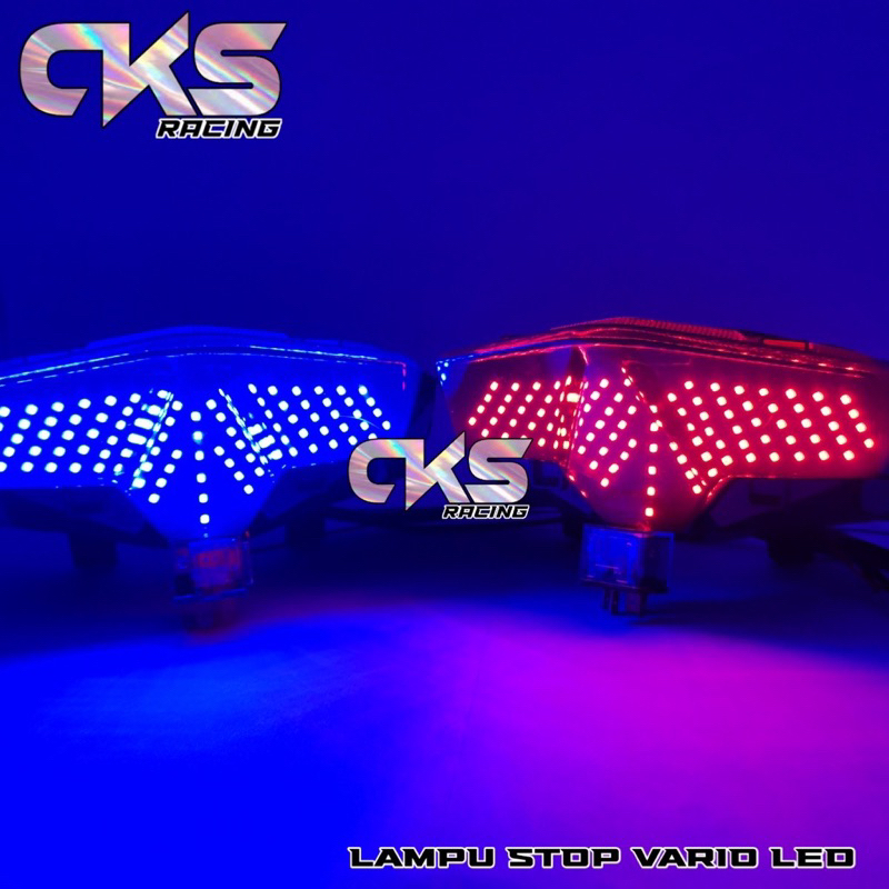 stoplamp running led running full set mika batok vario 125 150 new 11 dan 8 mode