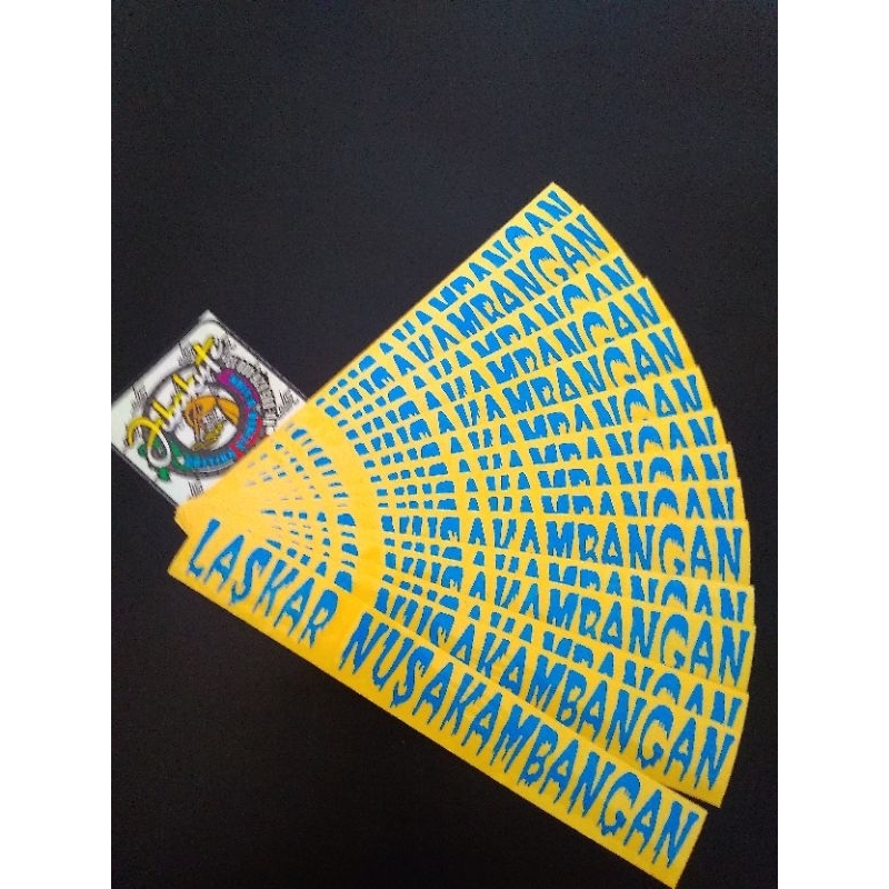 laskar nusakambangan #cilacap - cutting stiker