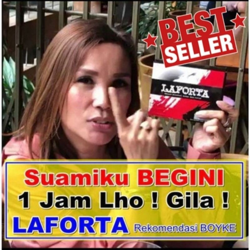 LAFORTA ASLI ORIGINAL OBAT SERBUK STAMINA PRIA