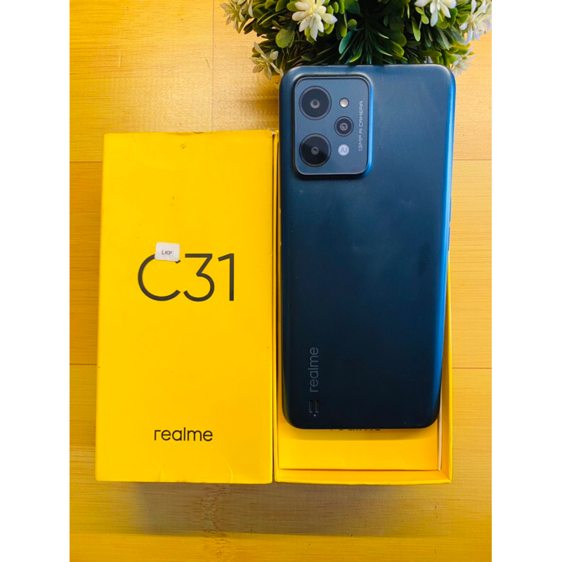 Realme C31 4/64 GB Ex Resmi Realme Indonesia Original Second Bekas Seken