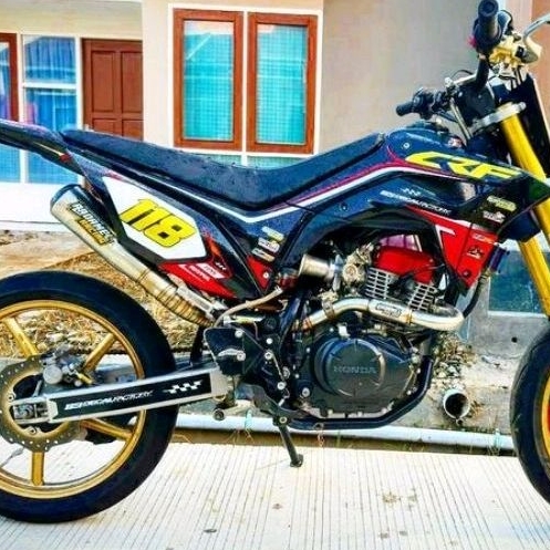 CRF KOLONG ATAS RADAMEL RACING KNALPOT CEPAT