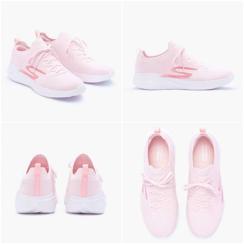 Skechers Go Run Fast Lt Pink Women's Running Shoes SKE128186LTP