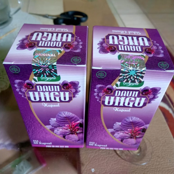 KAPSUL DAUN UNGU / DAUN UNGU OBAT WASIR / AMBEIEN HERBAL BPOM