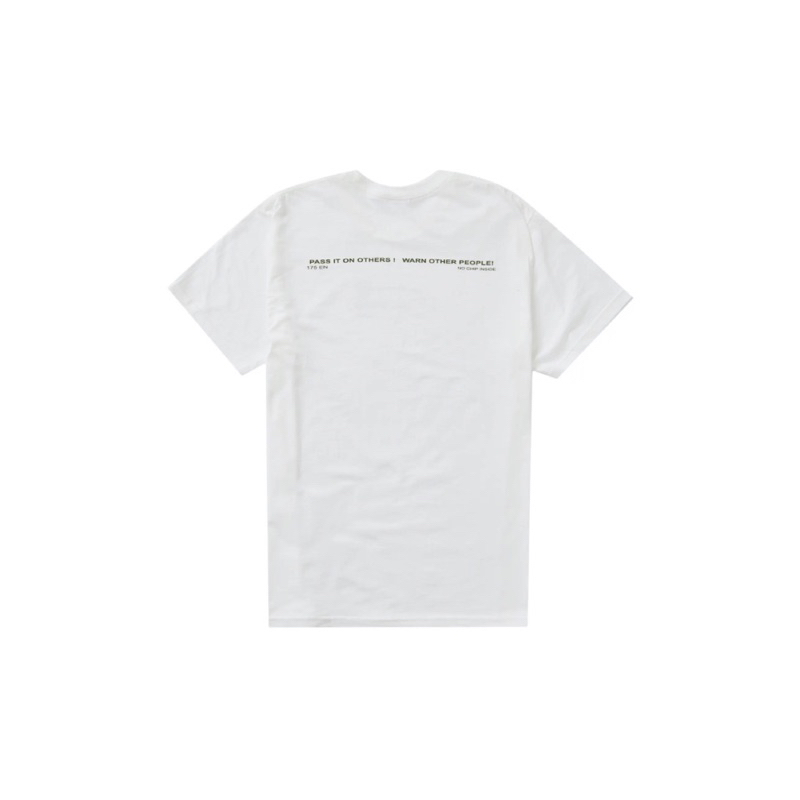 Sup. Warning Tee White