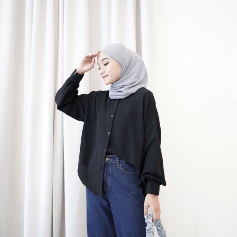 MAJA SHIRT AIRFLOW JUMBO - Cirebon Cloth | BLOUSE LAYER BELAKANG