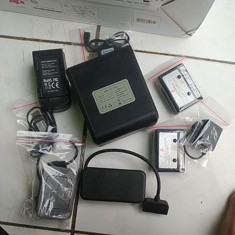 Charger Drone MJX Bugs 5W 4W 2S Adaptor Pengisi Daya Baterai Drone