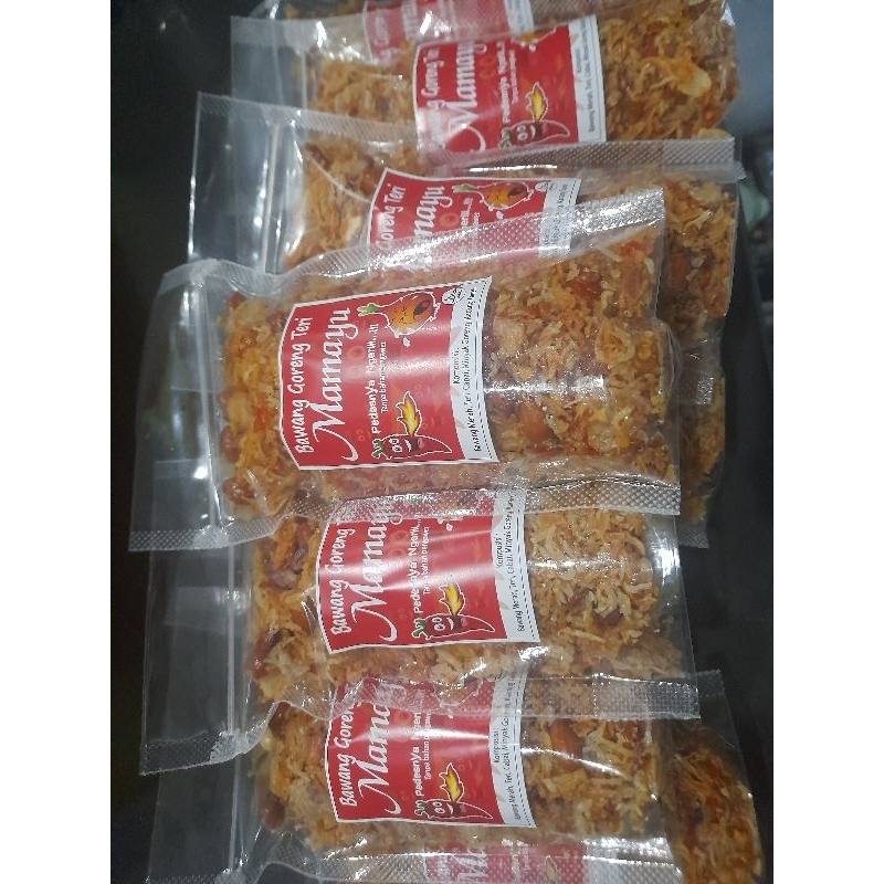 

mamayu bawang goreng teri pedas
