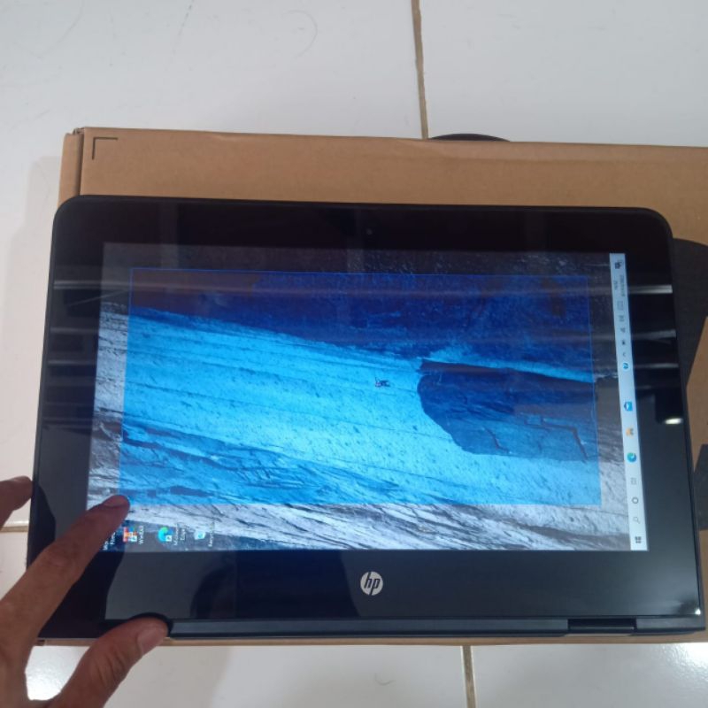 Laptop 2 in 1  HP Pavilion 11-ad019Ty Convertible X360 intel N4000 Ram 4GB HDD 500GB flip Tablet Tochscreen