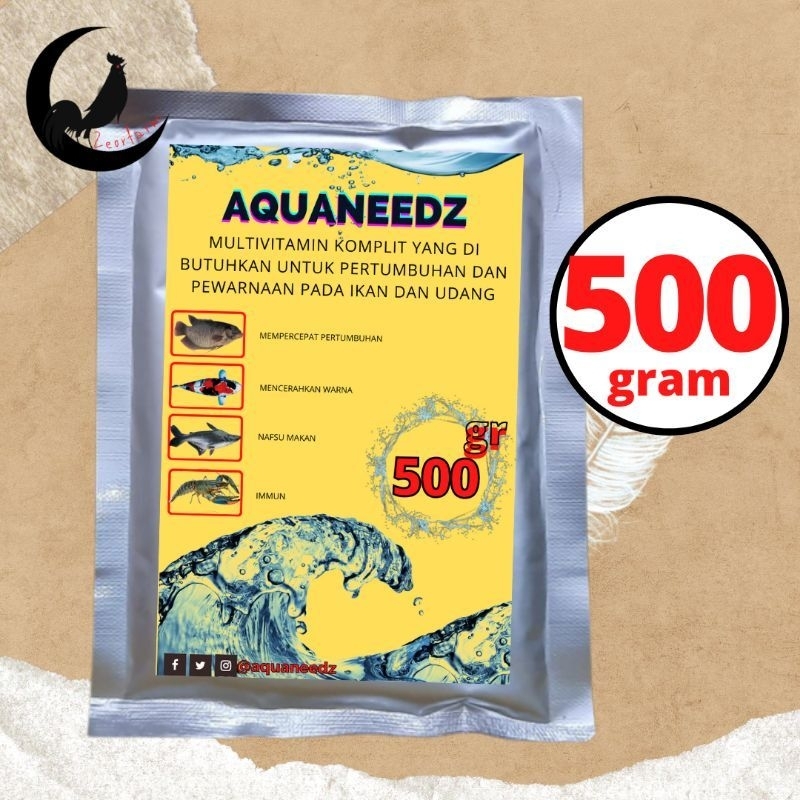 multivitamin pertumbuhan suplemen penggemukan pembesaran ikan pencerah warna koi lohan chana oscar koivita zeorfarm