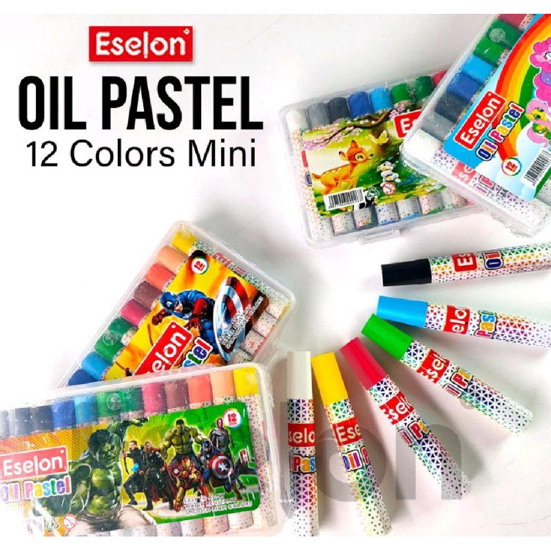 

CRAYON MINI OIL PASTEL ESELON 12 WARNA