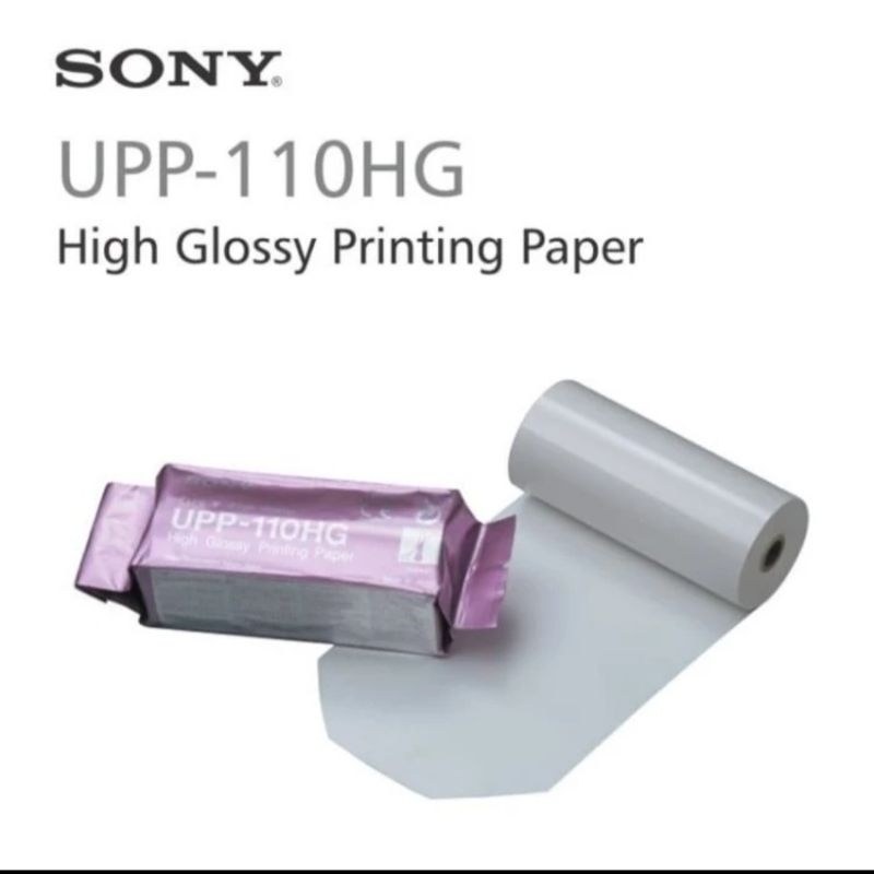 

Kertas USG EKG Sony UPP-110HG Super high glossy thermal Print media