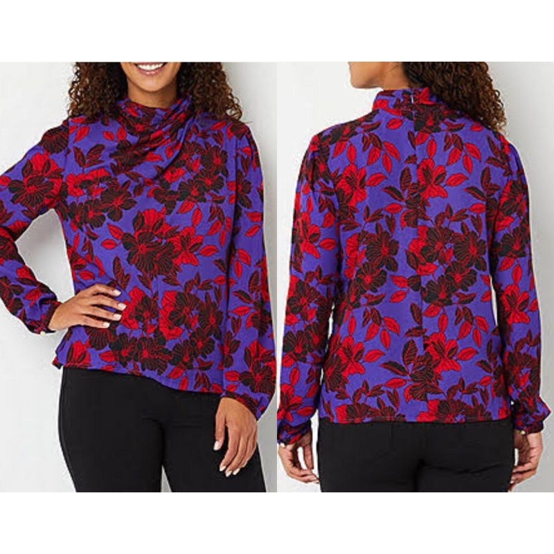 Liz Claiborne Floral Blouse