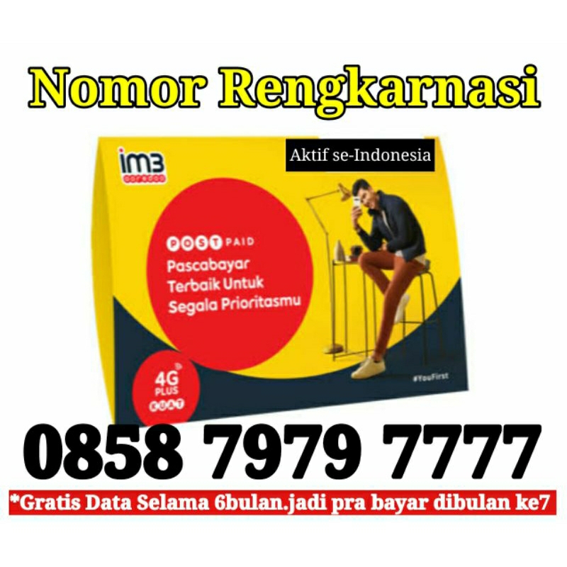 Nomor cantik indosat 7777 rapih nomor cantik im3 seven nomor hoky 7777 baca deskripsi