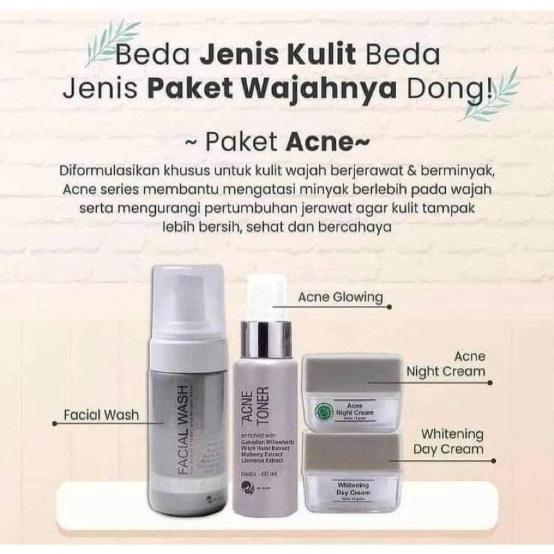 MS GLOW PAKET ACNE / PAKET ACNE MS GLOW