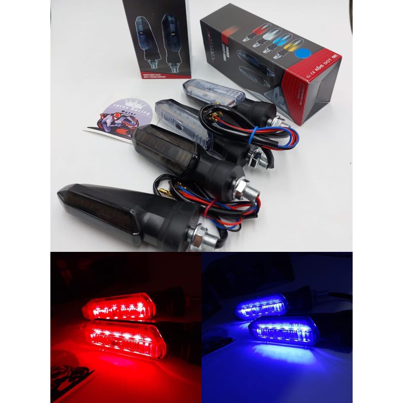 lampu sein led ride it pcx cbr cb adv vario 125 vario 150 160 vixion mx king beat gsx sonic r15 semu