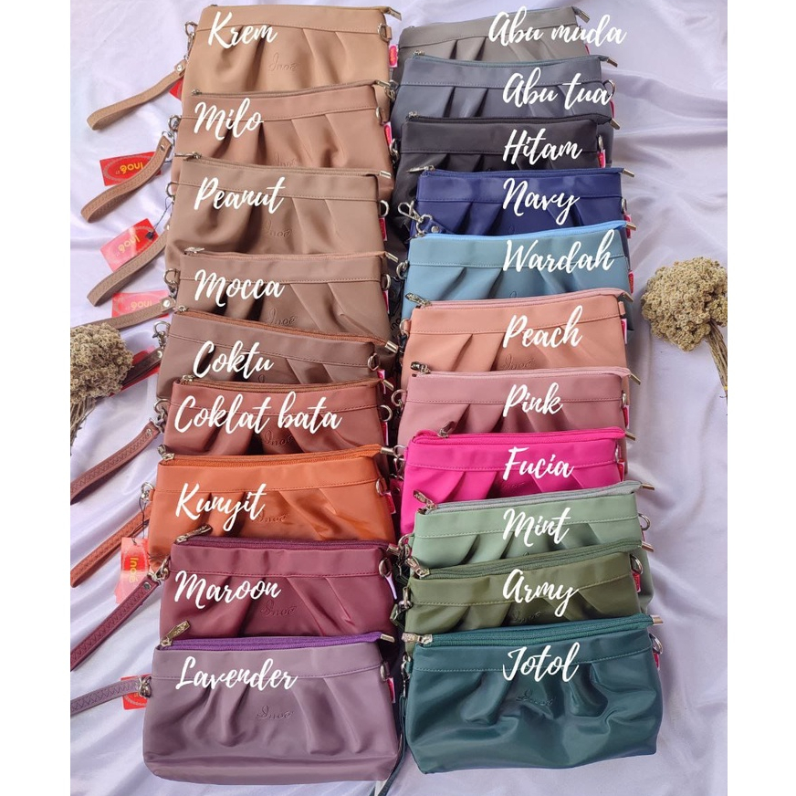 INOE - CLAUDIA BAG - Tas Dompet Wanita - TAS SELEMPANG - SLINGBAG WANITA