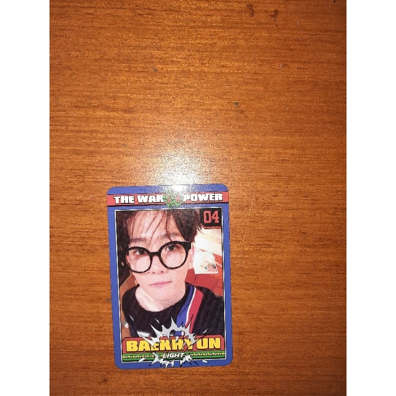 Photocard PC Baekhyun Power