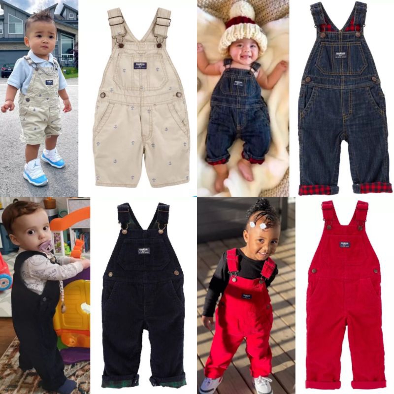 PHI353 Overall Denim Anak Laki Laki Baby Oshkosh