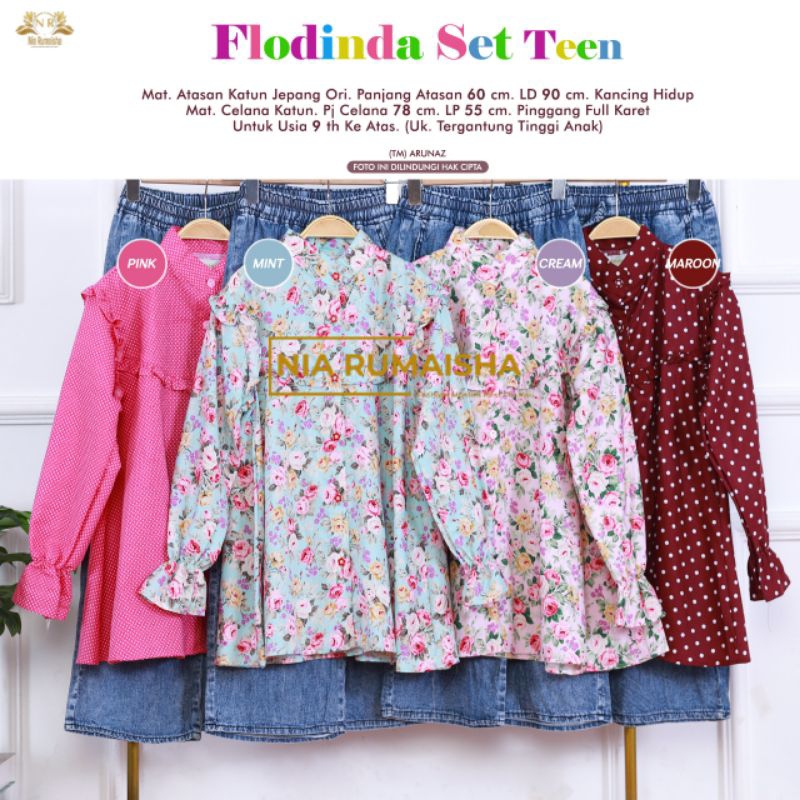 ONE SET JEANS FLODINDA BY NIA RUMAISHA