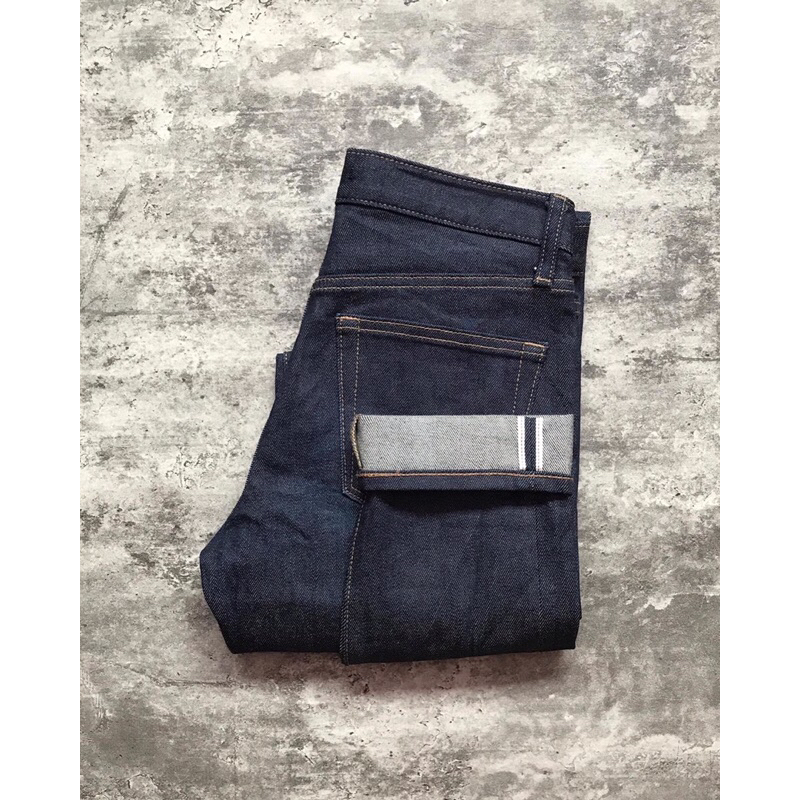uniqlo denim selvedge second like new