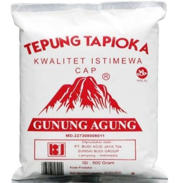 

TEPUNG TAPIOKA GUNUNG AGUNG KUALITAS TERBAIK 500 GRAM